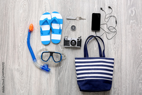 Traveler's beach accessorie...