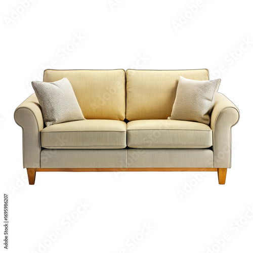 sofa isolated on white