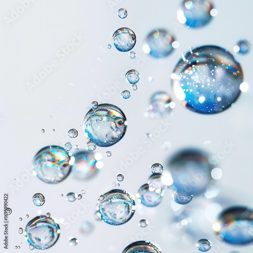 Wallpaper Mural A collection of clear bubbles. Torontodigital.ca