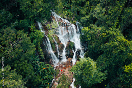 Aerial view of a beautiful ...