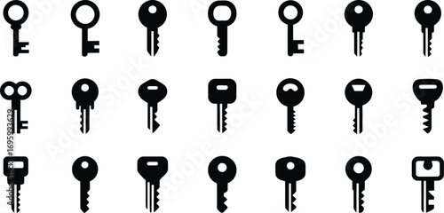 Array of various keys
