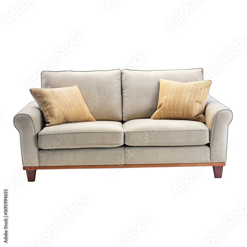 sofa isolated on white