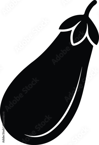 Eggplant Silhouette