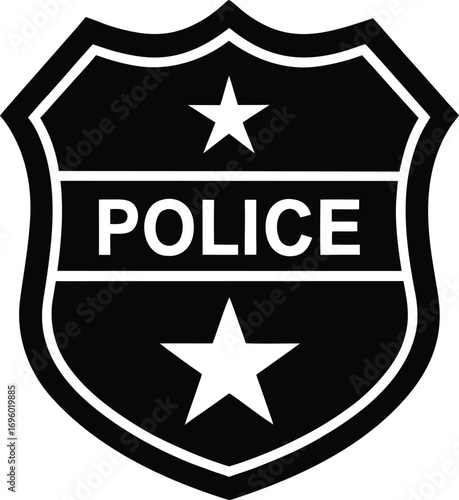 Police Badge Silhouette