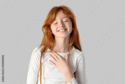 Portrait of cute teenage re...