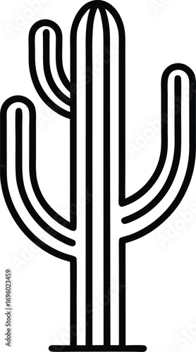 cactus vector illustration  vector on transparent background