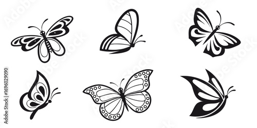 butterfly-creative-wings-pack-icons-set---6-minima