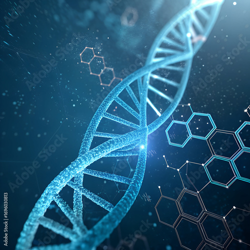 dna molecule background