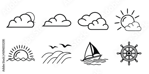 cloud-drift-horizon-glow---icons-set---8-minimalis