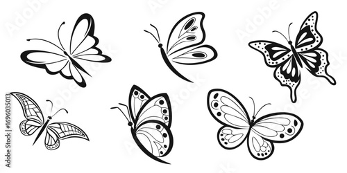 butterfly-creative-vector-icons-set---8-minimalist