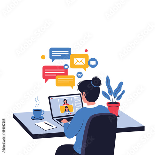Remote work collaboration and communication tools for modern teams staying connected online
