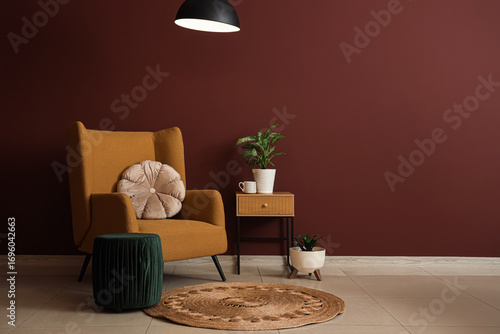 Interior of stylish living ...