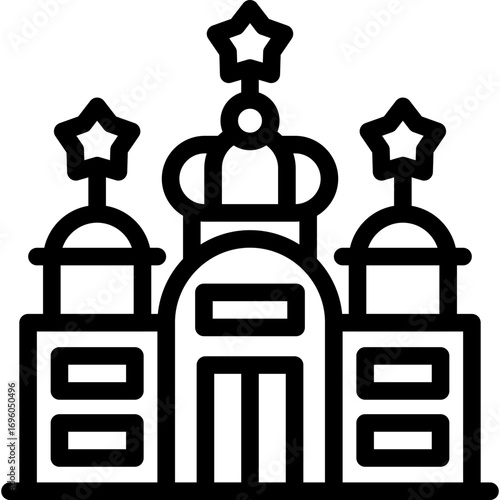 Synagogue Icon Vector Element