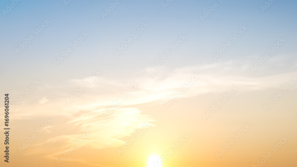 Obraz premium sunset in the sky