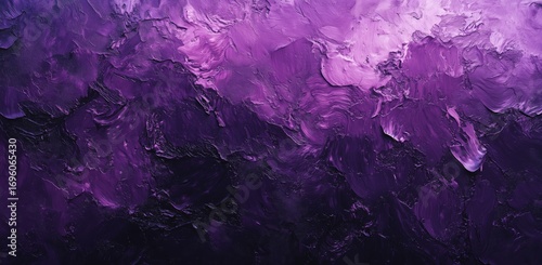 Textured Purple Background With Abstract Swirls Showing Depth and Richness in...
