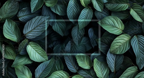 Lush Green Leaves Creating a Natural Layer in a Serene Setting During Daytime