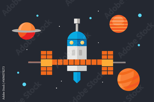 Space Station View Artwork