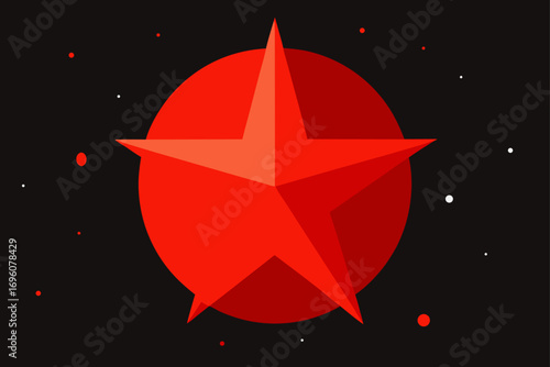 Red Dwarf Star Background
