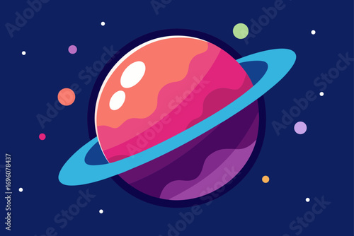 Sci Fi Planet Background