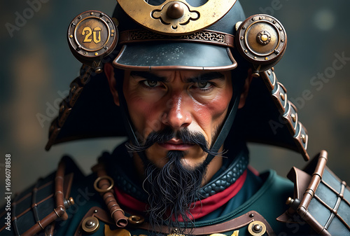 portrait of a soldier in military uniform