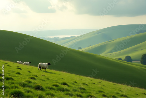 cows in the mountains