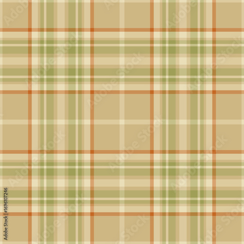 Linear pattern textile check, net plaid texture seamless. Thanksgiving background fabric tartan vector in light and yellow colors.