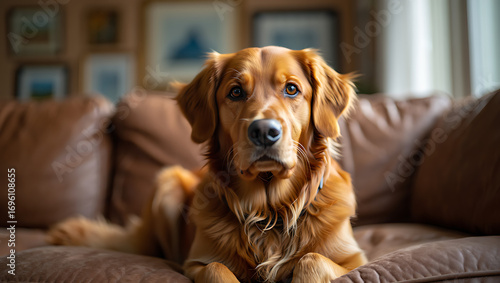 Obraz na płótnie golden retriever dog