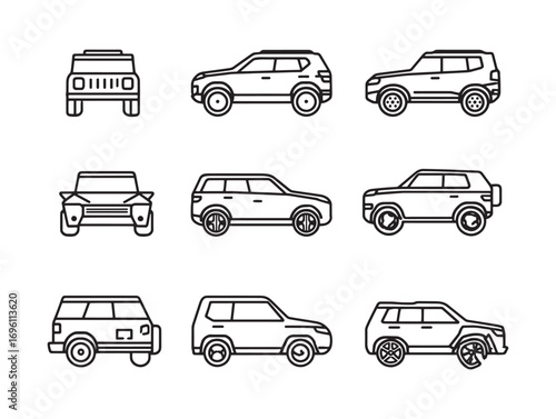 SUV durable stylish multi purpose automobile