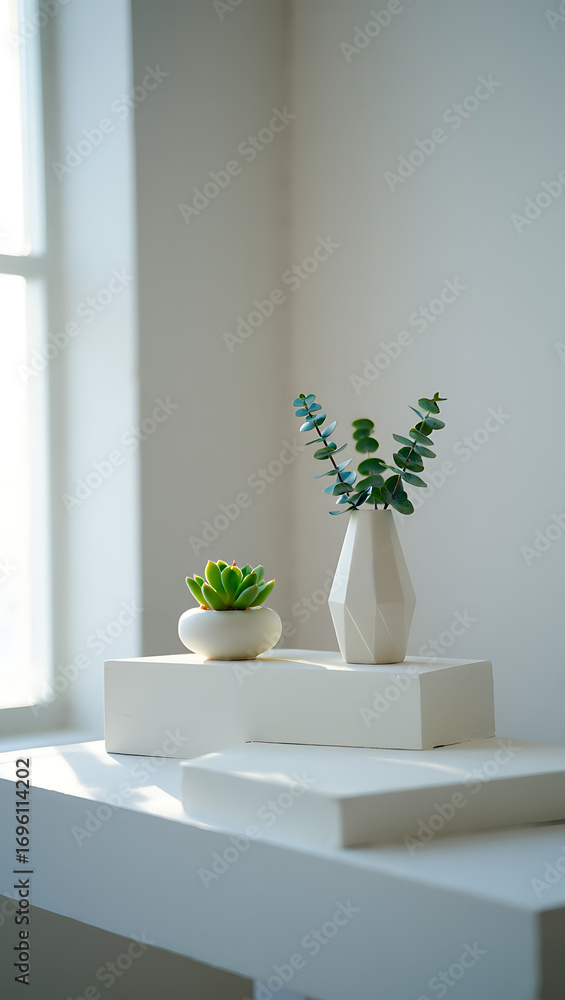 Fototapeta premium modern living room with a window
