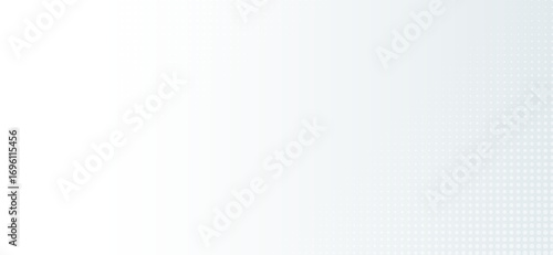 Subtle white gradient background with a faint grid pattern in the corner.