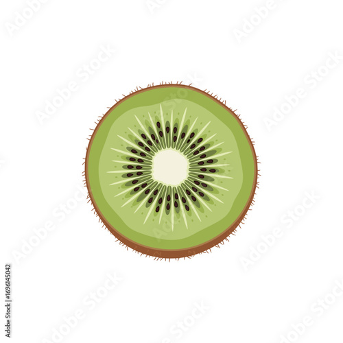 slice of kiwi