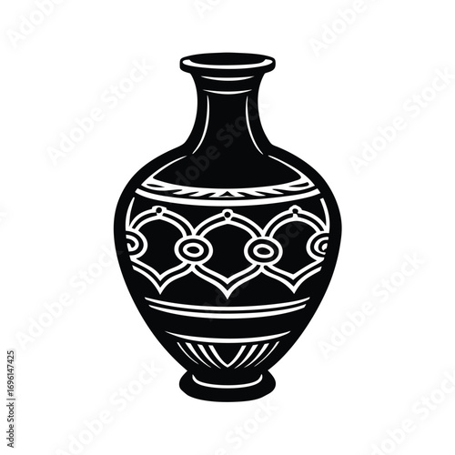 Ming Vase Ceramic Icon Graphic