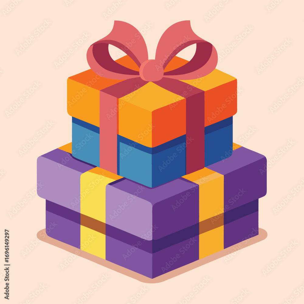 Obraz premium Three Christmas Ornaments on a Green Background