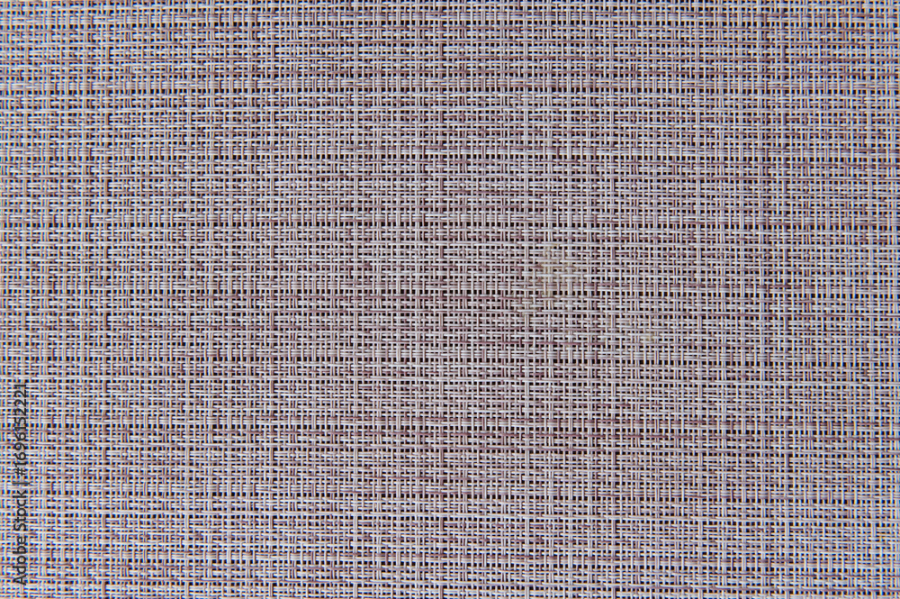 Fototapeta premium Close-up of woven textile texture pattern 