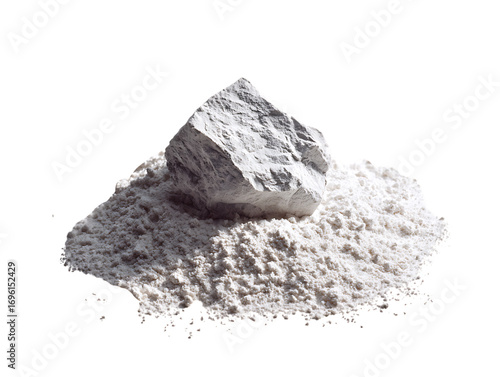 talc rock in the middle page decoration