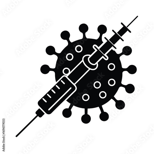 HPV Vaccine Injection Illustration