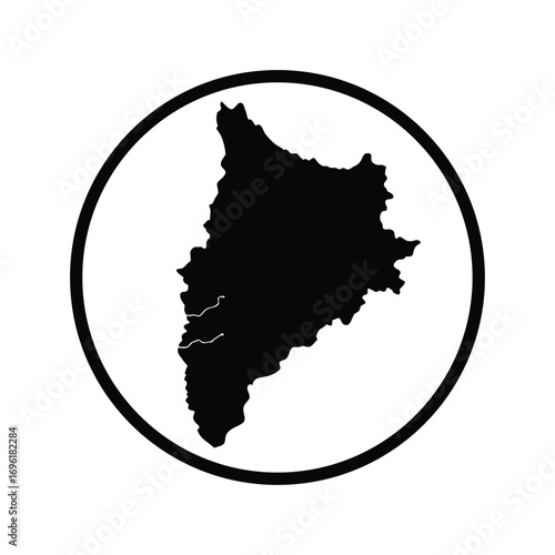 Tamil Nadu State Map Icon
