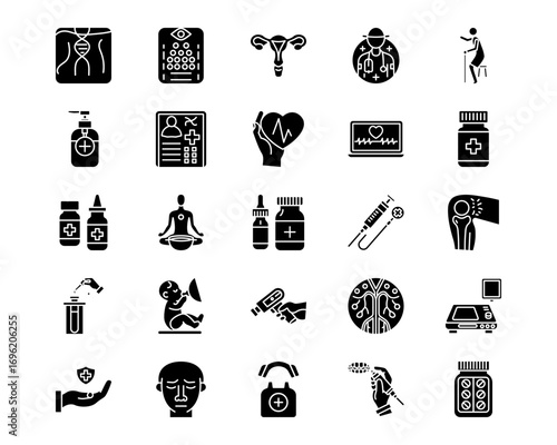 Medicine I Line Vector Icons