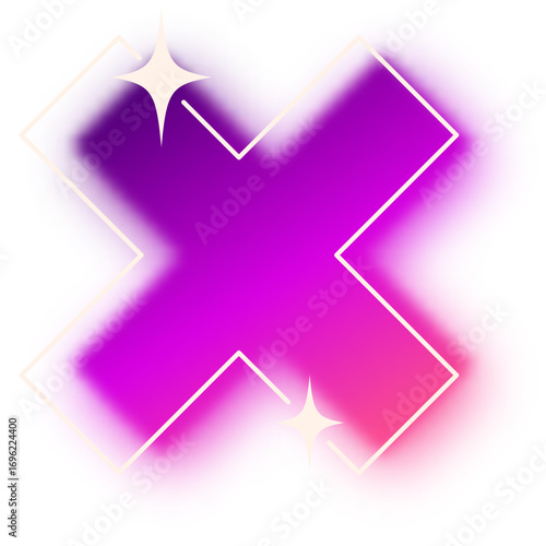 Blurred Cross