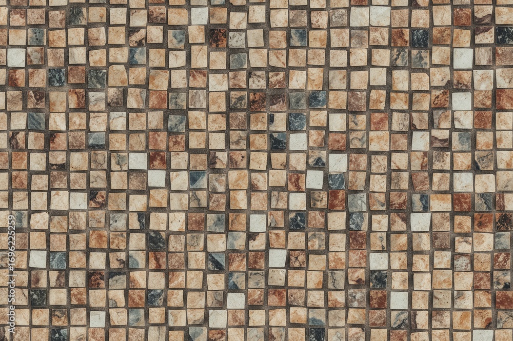 Fototapeta premium Continuous geometric tile pattern