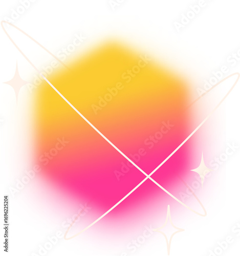 Y2k Gradient Shape
