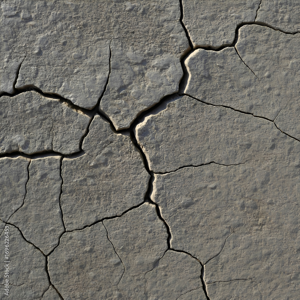 Fototapeta premium cracked soil background