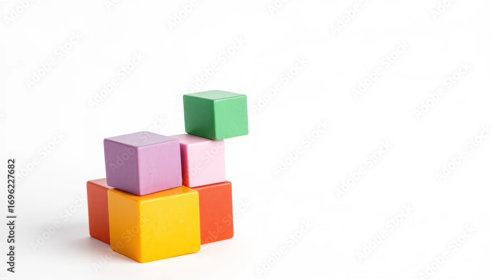 custom made wallpaper toronto digitalColorful foam blocks stacked in playful arrangement