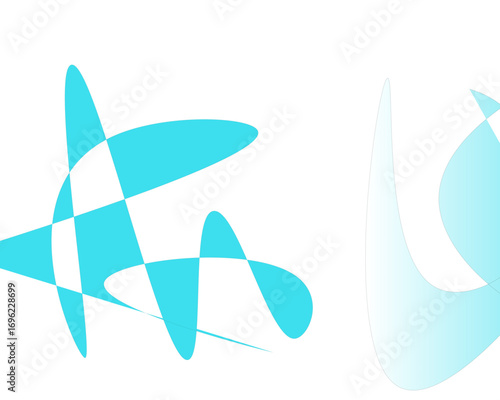 Dynamic fluid shapes flow in a modern abstract design, perfect for adding a touch of elegance and sophistication to your next project, originally a scalable vector graphic for versatile use!