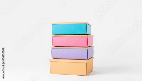 Wallpaper Mural Colorful Stack of Gift Boxes for Special Occasions Torontodigital.ca