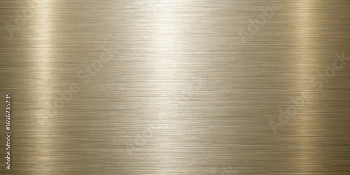 Gold metal texture background with brushed surface, shiny golden metallic plate with horizontal lines, elegant backdrop for luxury design and decoration