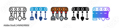 Kitchen Tools multiple icon