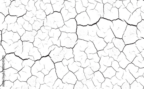 Cracked White Paint Texture Background High Resolution Design Element Overlay