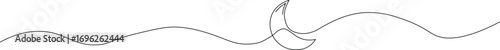 Minimalist dreamy whale tail illustration with flowing lines perfect for serene branding, calming wall art, or a touch of whimsical elegance in your next creative project
