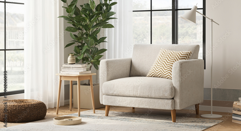 Fototapeta premium Modern home furniture